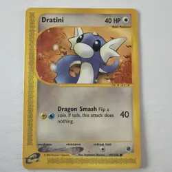 Pokemon Dratini Expedition Base Set 107/165 Common Regular 2002 Card - Image 1