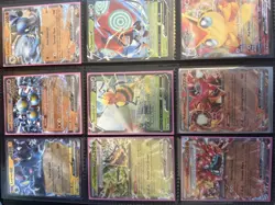 Pokemon Binder Collection Of 75 Vintage And Modern Cards Lot - Image 1