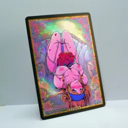 RIKKU Waifu Anime Card LIMITED 1/1 Custom TCG Holo Goddess Story ACG T14614 - Image 2