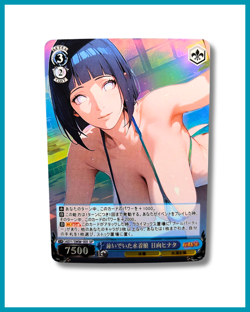 Hinata Hyuga Naruto Custom Waifu Card Swimsuit Goddess Story - Image 1