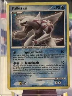 Palkia - DP27 Black Star Promo - Holo Rare Pokemon Card - HP - Image 1