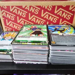 Dragon Ball Z Card Lot Over 200 Cards Includes 9 Foils As Pictured EUC - Image 2