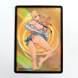 MARIN KITAGAWA Waifu Anime Card LIMITED 1/1 Custom TCG Holo T14601 - Image 1
