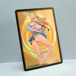 MARIN KITAGAWA Waifu Anime Card LIMITED 1/1 Custom TCG Holo T14601 - Image 2