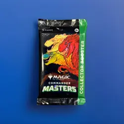 Magic The Gathering 🐉 Commander Masters Collector Booster Pack 15 Cards NEW MTG - Image 1
