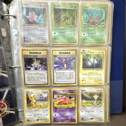 Pokemon TCG Nintendo English/Japanese Card Lot Binder - Image 4