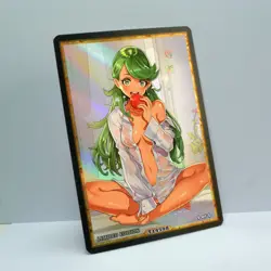 MALLOW Waifu Anime Card LIMITED 1/1 Custom TCG Holo Goddess Story ACG T14598 - Image 2