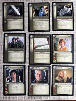 Lord of the Rings TCG 9 Rare Card Lot Shire - Image 1