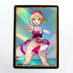 IRIDA Waifu Anime Card LIMITED 1/1 Custom TCG Holo Goddess Story ACG T14590 - Image 1