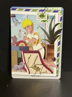 Naruto Uzumaki NRSA01-PU-006L4 Naruto Kayou Card Heavens Scroll NM English - Image 1