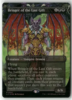 Bringer of the Last Gift (Borderless) Foil R The Lost Caverns of Ixalan 337 NM - Image 1