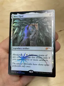 Magic The Gathering MTG Foil Judge Promo Mox Opal NM/MINT - Image 3