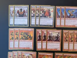 Incomplete MTG 2003 Berlin Wolfgang Eder World Championship Deck Goblin Bidding - Image 2