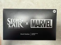 Magic: The Gathering - Secret Lair x Marvel's Black Panther - Rainbow Foil - Image 1