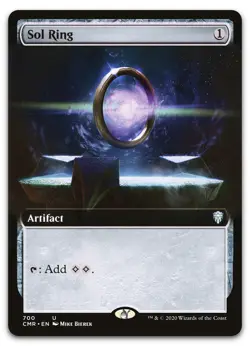 Sol Ring (Extended Art) #700 (NM) Commander Legends CMR Magic MTG - Image 1