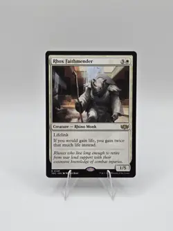 Rhox Faithmender Commander: Tarkir: Dragonstorm Regular Near Mint - Image 1