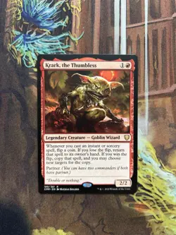 Krark, the Thumbless - MTG Commander Legends - NM - Image 1