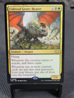Magic the Gathering - Commander: Tarkir: Dragonstorm - Colossal Grave-Reaver - Image 1
