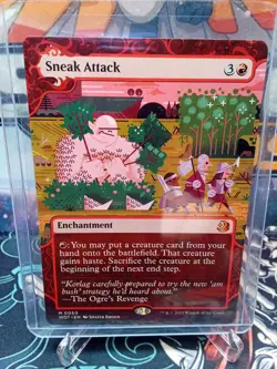 NM/M Sneak Attack Wilds of Eldraine: Enchanting Tales Regular 050 - Image 1