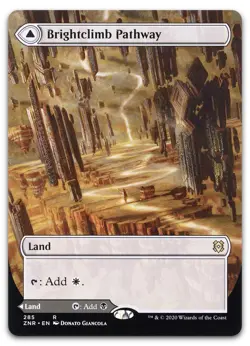 Brightclimb Pathway (Borderless) #285 (NM) Zendikar Rising ZNR Magic MTG - Image 1