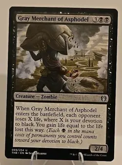 Gray Merchant of Asphodel MTG Theros Beyond Death Regular - Image 1