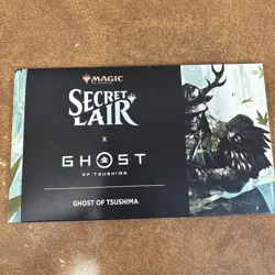 Secret Lair x Ghost of Tsushima - Rainbow Foil Edition Magic The Gathering - Image 1