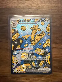 Pokemon Gholdengo ex 164/131 Sv: Prismatic Evolutions Special Illustration Rare… - Image 1