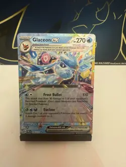 Pokemon Glaceon EX Stage 1 270 HP Card 026/131 Prismatic Evolutions English - Image 1