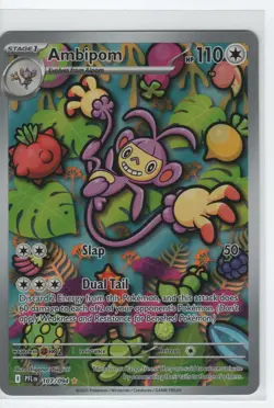 Ambipom 107/094 Illustration Rare - Phantasmal Flames - Pokemon TCG Card - Image 1