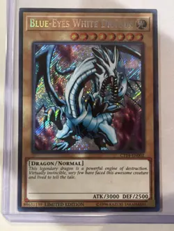 Blue-Eyes White Dragon LOB-001 Blue Eyes White Dragon limited Edition - Image 1