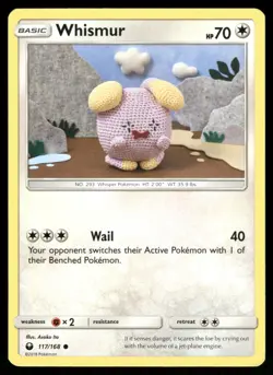 Whismur 117/168 Common Celestial Storm Pokemon Lightly Played - Image 1