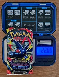 EXTREMELY HEAVY Pokemon Phantasmal Flames Booster Pack 22.80g - Image 1