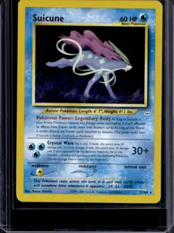 2001 Pokemon Neo Revelation Suicune #27/64 - Image 1
