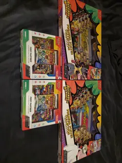 Sealed Pokemon Lot Premium Poster Collection ×2 And First Partner... - Image 1