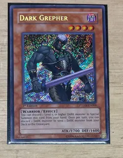 Yu-Gi-Oh Dark Grepher PTDN-EN000 | Secret Rare | Phantom Darkness LP 1ST Edition - Image 1