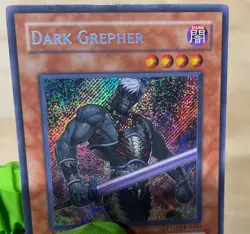 Yu-Gi-Oh Dark Grepher PTDN-EN000 | Secret Rare | Phantom Darkness LP 1ST Edition - Image 3