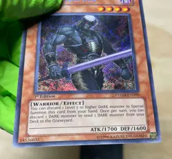 Yu-Gi-Oh Dark Grepher PTDN-EN000 | Secret Rare | Phantom Darkness LP 1ST Edition - Image 4