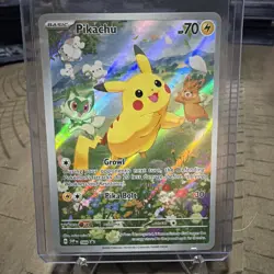 Pikachu 088 Scarlet & Violet Black Star Promo Full Art Holo Pokemon TCG - Image 1