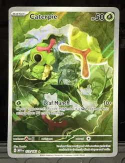 Pokemon TCG: Caterpie 172/165 SV: Scarlet & Violet 151 Holo - Image 1