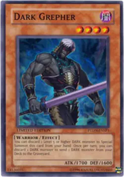 1x (LP) Dark Grepher - PTDN-ENSP1 - Super Rare - Limited Edition YuGiOh - Image 1