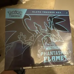 Pokemon TCG: Phantasmal Flames Factory Sealed Elite Trainer Box - Image 1