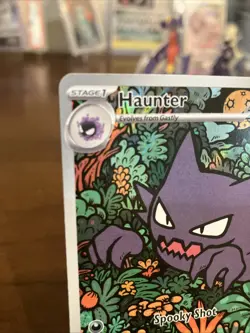 HAUNTER 027 POKEMON TCG MEGA EVOLUTIONS BLACK STAR PROMO MEP Illustration Rare - Image 3