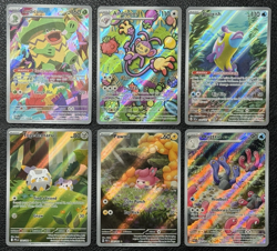 Illustration Rare / Alt Art Lot of 6 - Pokemon TCG: Scarlet & Violet + Mega Sets - Image 1
