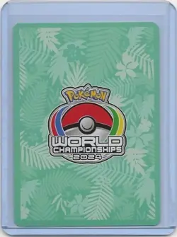 Teal Mask Ogerpon Ex Pokemon World Championships 2024 Honolulu Evan Pavelski - Image 2