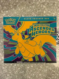 Pokemon Ascended Heros ETB FACTORY SEALED FAST SHIPPING - Image 1