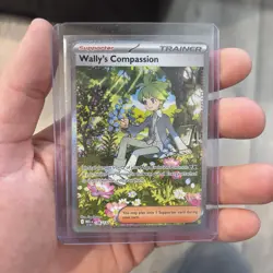 Pokemon TCG 186/133 Wallys Compassion SIR Full Art Trainer Secret Rare - Image 1