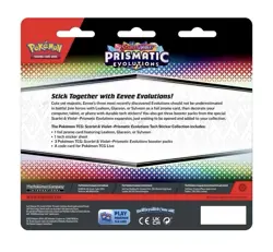Pokemon PRISMATIC EVOLUTIONS Tech Sticker Collection - GLACEON - SEALED/NEW - Image 2