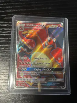 Pokemon Charizard GX SM Black Star Promo SM60 holo - Image 1