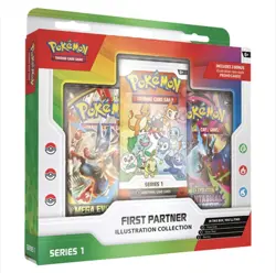 Pokemon TCG: First Partner Illustration Series 1 Collection 6x Box Sealed Case - Image 2