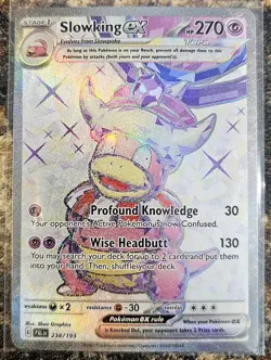 Pokemon 2023 Paldea Evolved Slowking Ex 238 NM or better - Image 1
